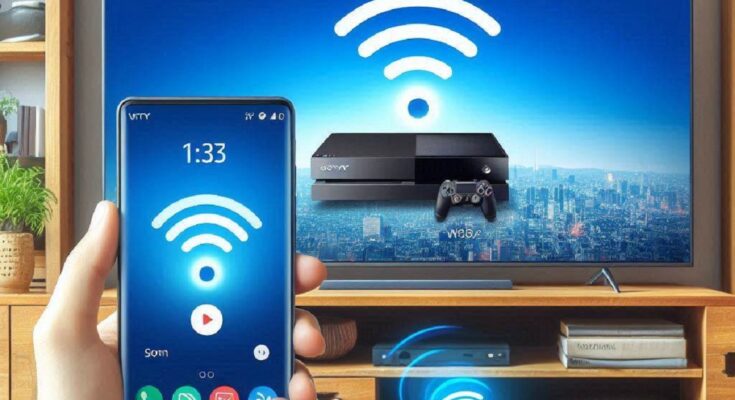 How to Connect mobile to Sony Bravia TV Wirelessly