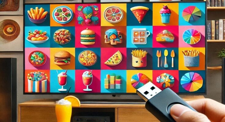 How to Display a Menu on TV Using USB