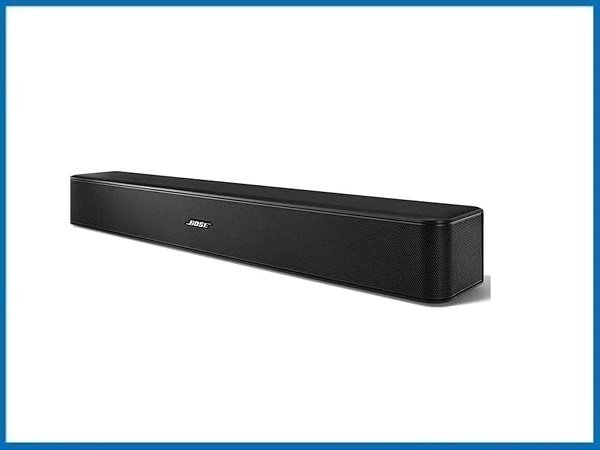 Bose Solo 5 TV Soundbar Sound System with Universal Remote Control, Black