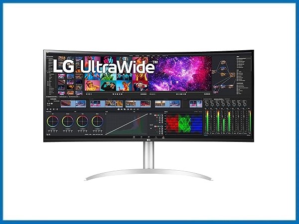 LG 40WP95C-W 40” UltraWide Curved WUHD